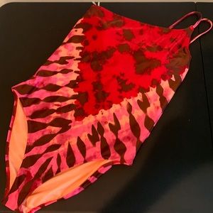 American Eagle One Shoulder One-Piece SwimSuit